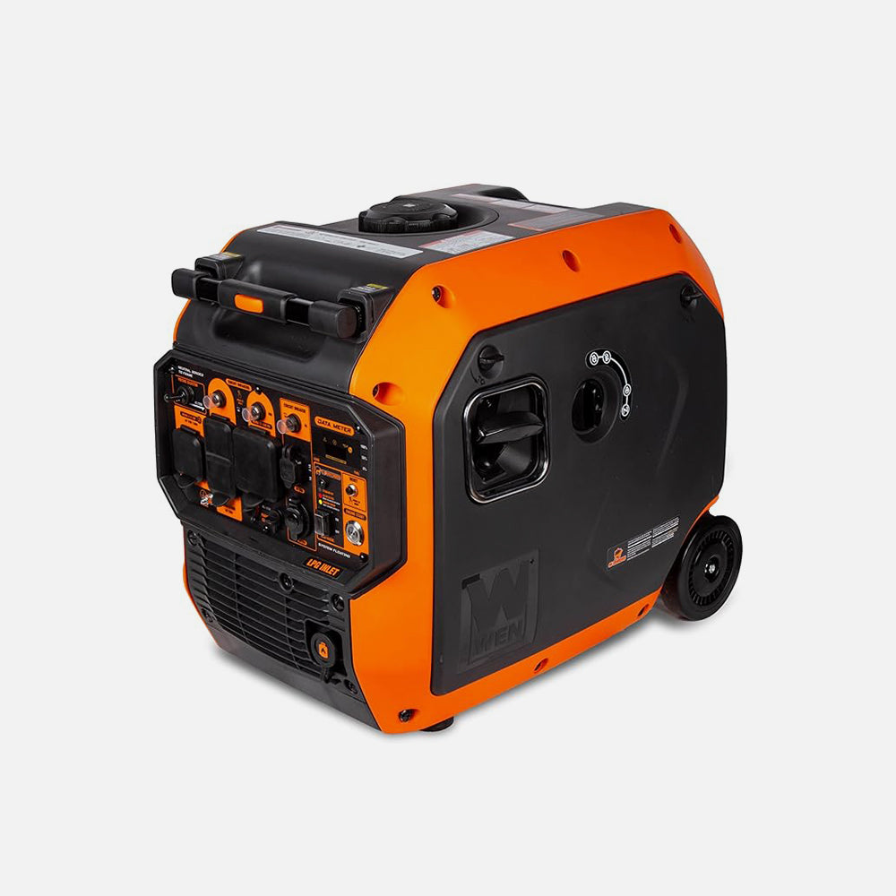 WEN DF452iX Super Quiet 4500-Watt Remote Electric Start Dual Fuel RV-Ready Portable Inverter Generator with Fuel Shut-Off and CO Watchdog