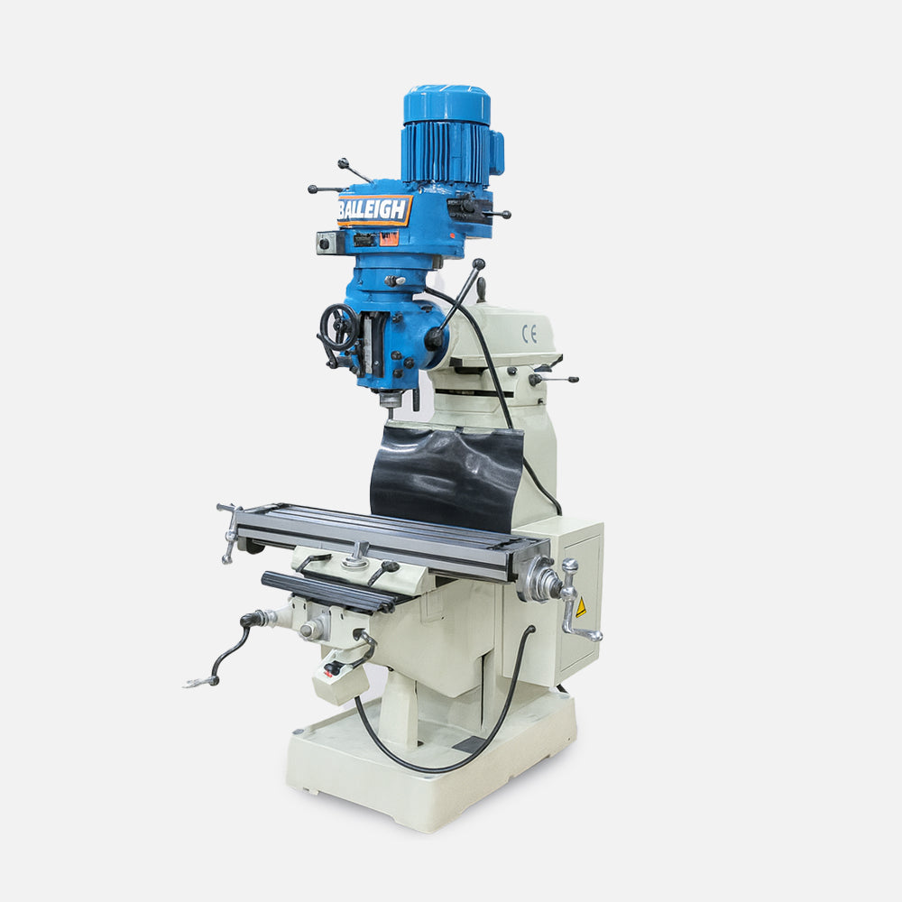 Multiple Speed Vertical Turret 10" x 50" Drill Milling Machine DRO MX1050